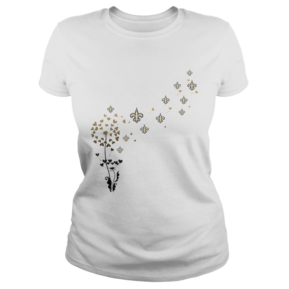 New Orleans Saints dandelion flower Classic Ladies
