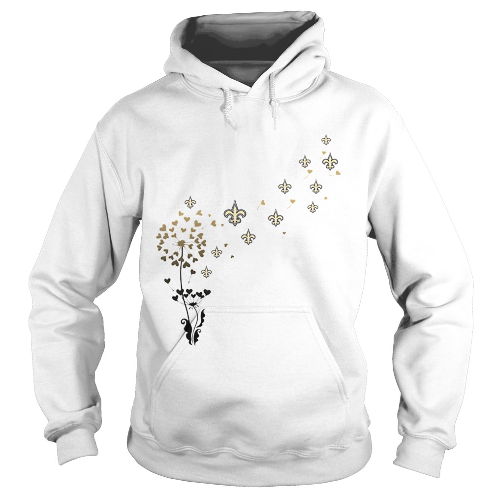 New Orleans Saints dandelion flower Hoodie