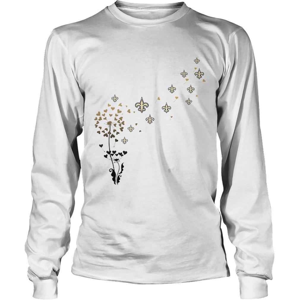 New Orleans Saints dandelion flower LongSleeve