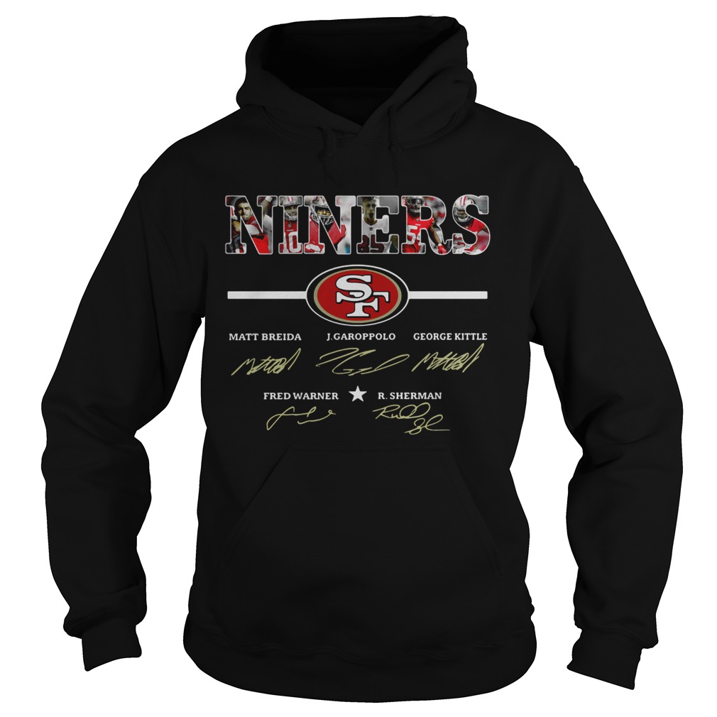 Niners San Francisco 49ers Player Signatures Hoodie