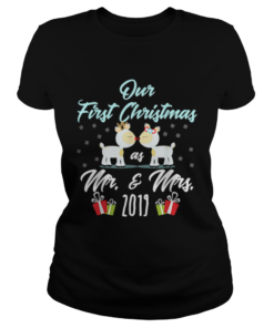 Our First Christmas As MrMrs 2019 Newlyweds Gift  Classic Ladies