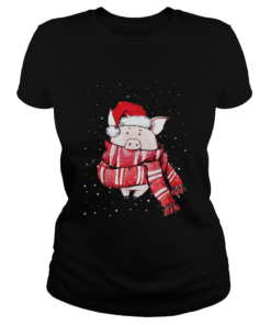 Pig Scarf Christmas  Classic Ladies
