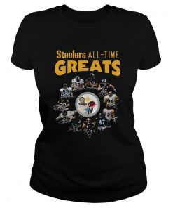 Pittsburgh Steelers AllTime Greats Players Signatures  Classic Ladies
