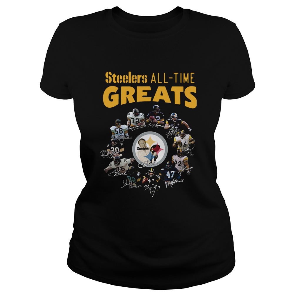 Pittsburgh Steelers AllTime Greats Players Signatures Classic Ladies
