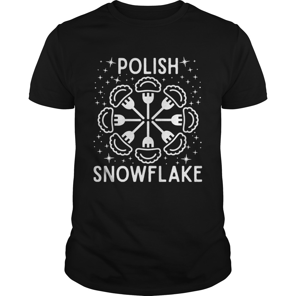 Polish Pierogi Snowflake shirt
