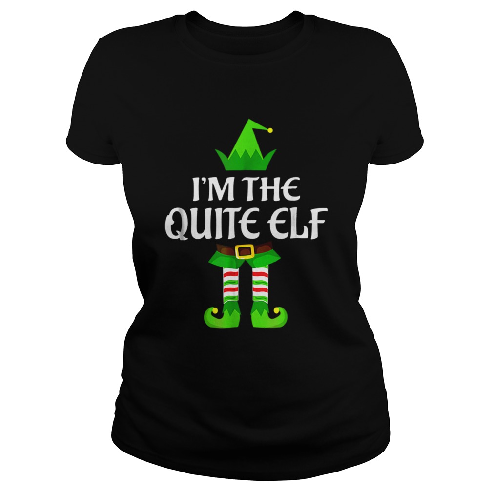 Quite Elf Family Matching Group Christmas Gift Classic Ladies