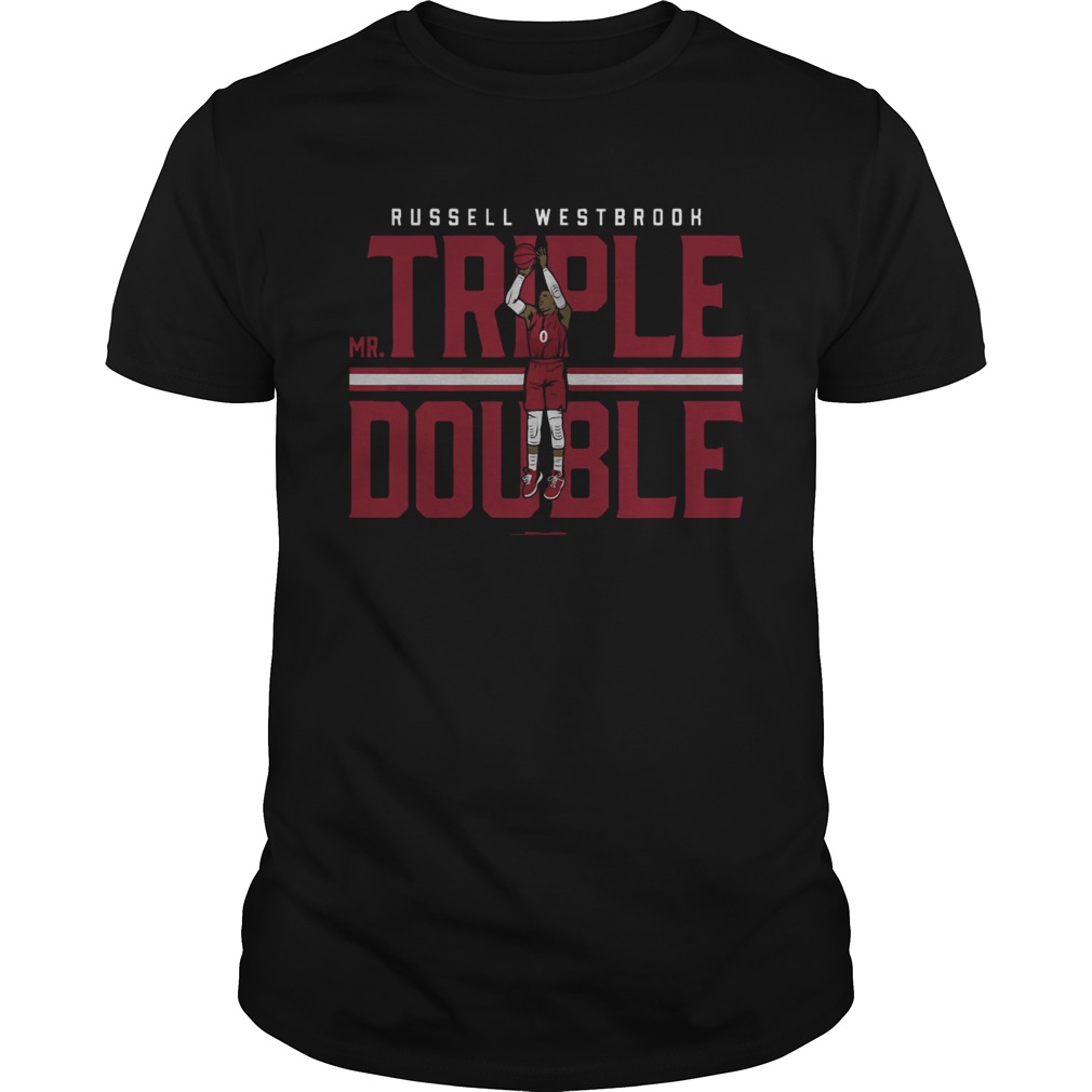 Russell Westbrook Mr Triple Double shirt
