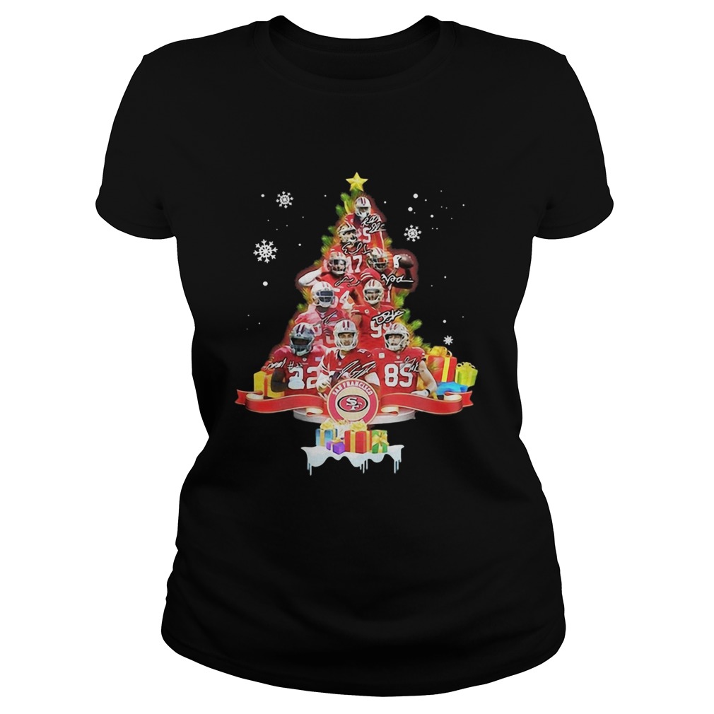 San Francisco 49ers Signatures Christmas Tree Classic Ladies