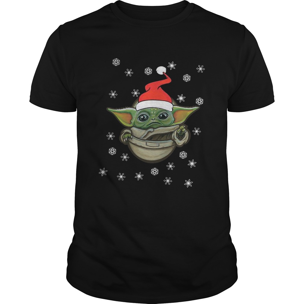 Santa Baby Yoda Snow Christmas Unisex