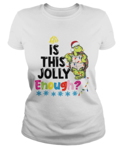 Santa Turtle is this jolly enough christmas  Classic Ladies