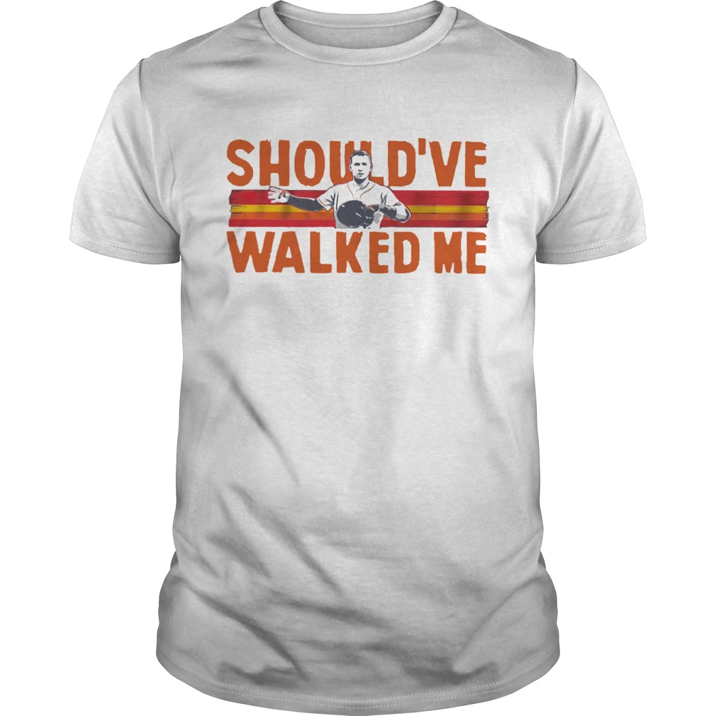 Shouldve walked me Alex Bregman shirt