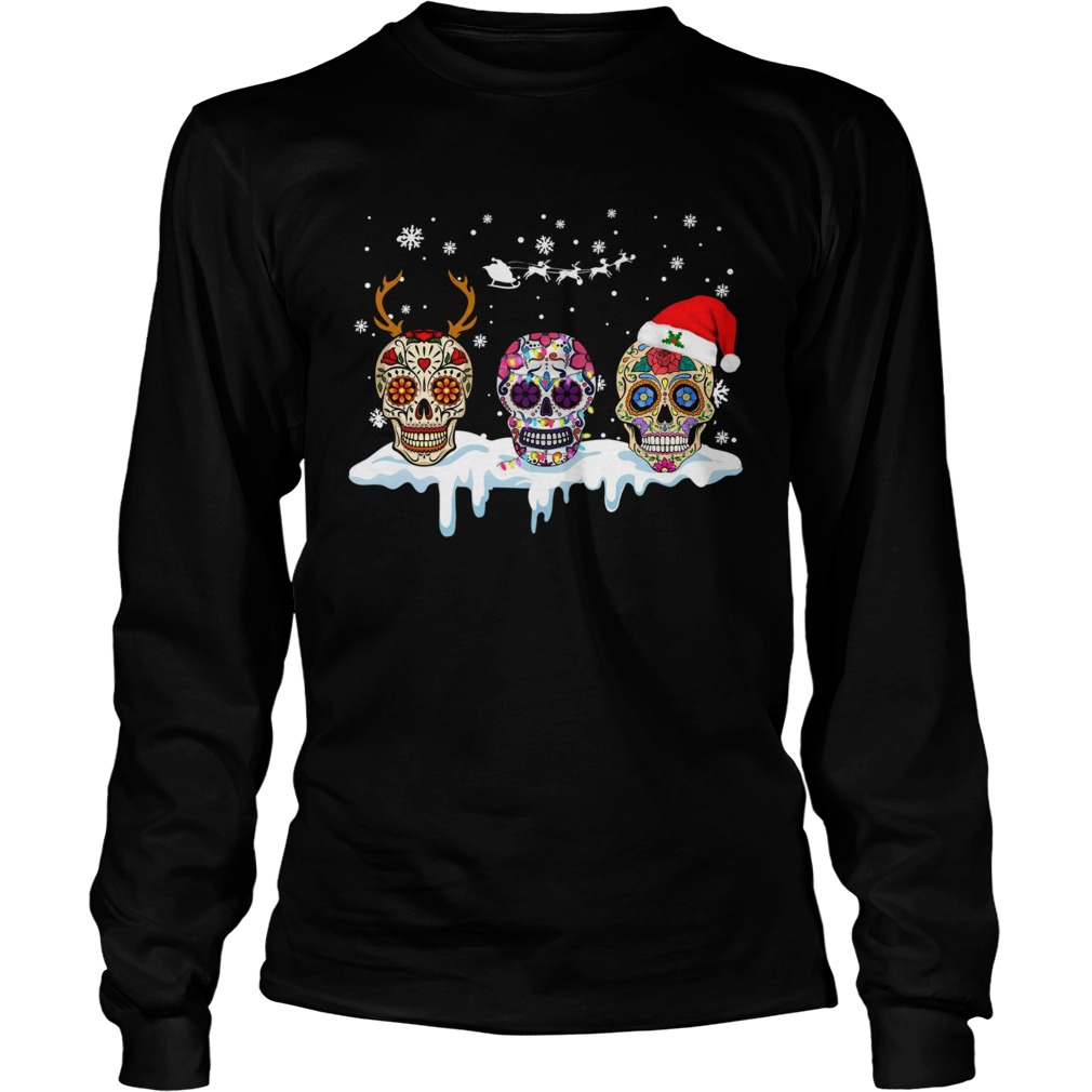 Skull Tattoos Christmas LongSleeve