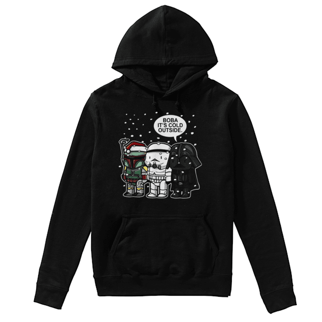 Star Wars Boba it’s cold outside Christmas Unisex Hoodie