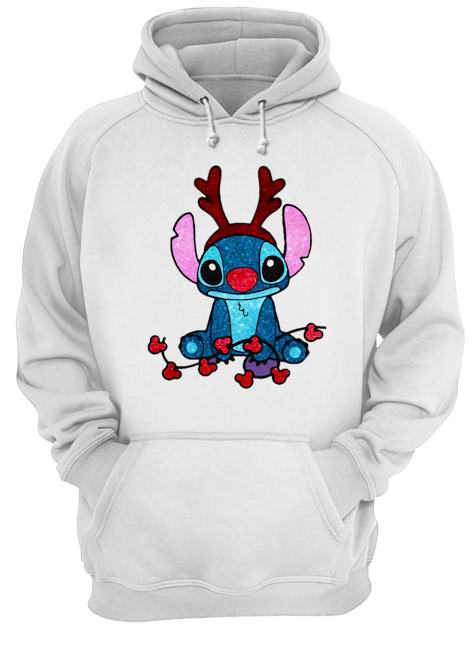 Stitch Diamond Christmas Shirt Unisex Hoodie