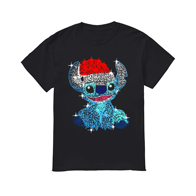 Stitch Diamond Merry Christmas shirt