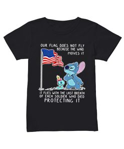 Stitch Our Flag Does Not Fly Because The Wind Moves It Shirt Classic Women's T-shirt