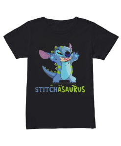 Stitch asaurus Disney Christmas  Classic Women's T-shirt