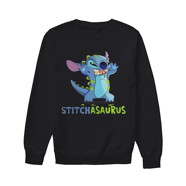 Stitch asaurus Disney Christmas Unisex Sweatshirt