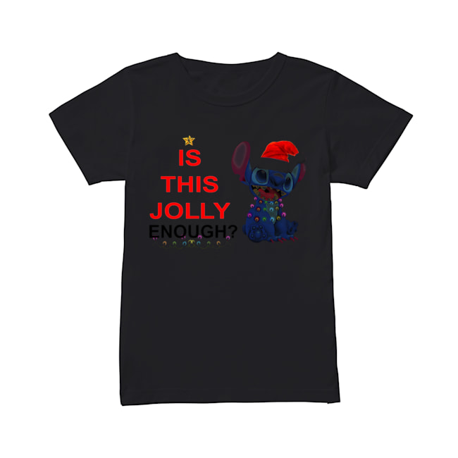 Stitch is this Jolly Enough Classic Women's T-shirt