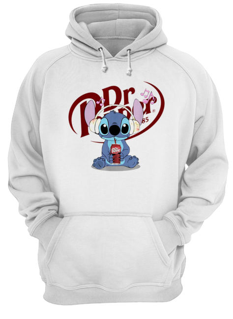 Stitch listen music drink Dr Pepper Unisex Hoodie
