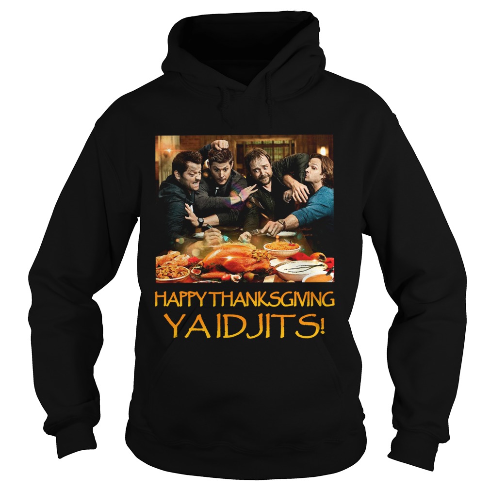 Supernatural Happy Thanksgiving Ya Idjits Hoodie