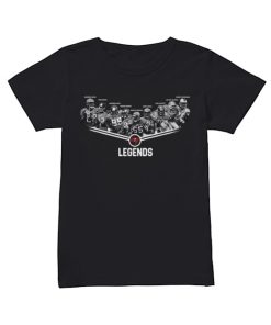 Tampa Bay Buccaneers Legends team signature  Classic Women's T-shirt