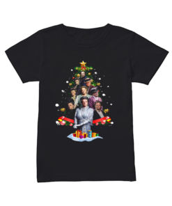 Violet Crawley Downton Abbey Christmas Tree Shirt Classic Women's T-shirt