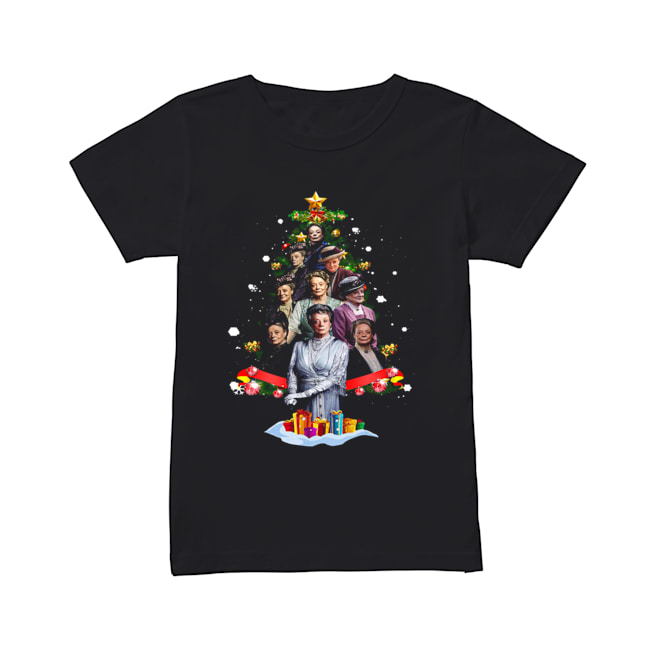 Violet Crawley Downton Abbey Christmas Tree Shirt Classic Women's T-shirt