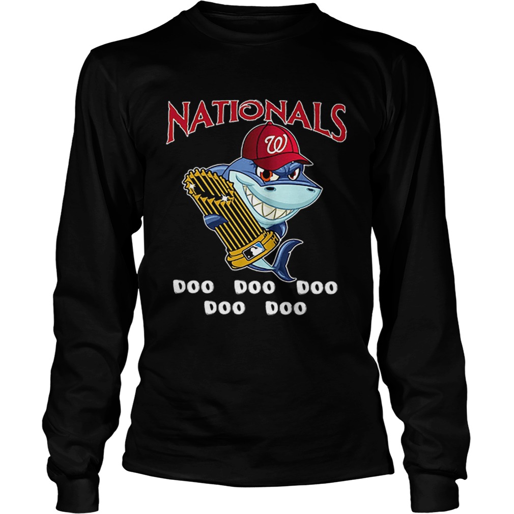 Washington Nationals Baby Shark doo doo doo LongSleeve
