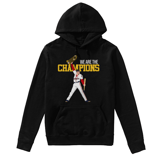 Washington Nationals Freddie Mercury We Are The Champions Unisex Hoodie