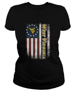 West Virginia Mountaineers Betsy Ross flag  Classic Ladies