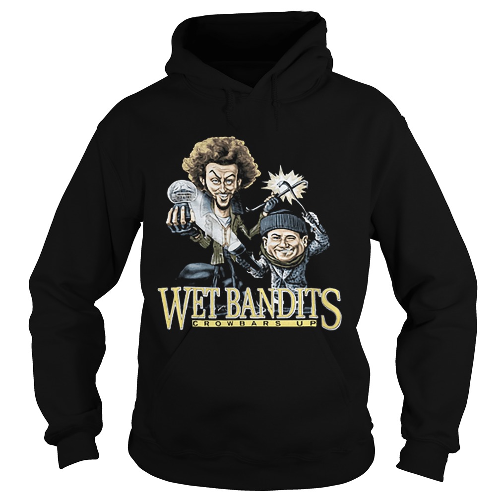 Wet Bandits Crowbars Up Hoodie
