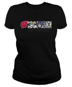 Wisconsin sport team city Green Bay Packers Milwaukee Brewers Milwaukee Bucks  Classic Ladies