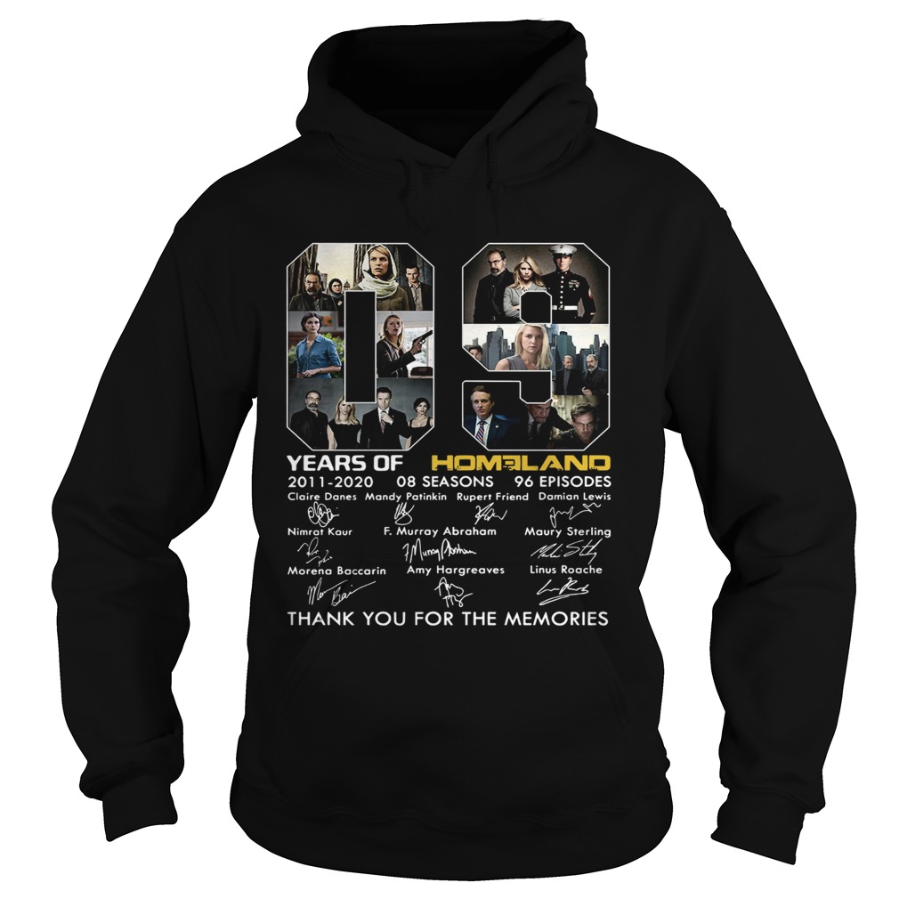 09 Years of Homeland thank you for the memories Hoodie