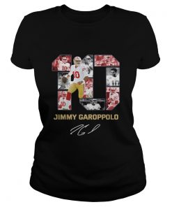 10 Jimmy Garoppolo San Francisco 49ers Signature  Classic Ladies