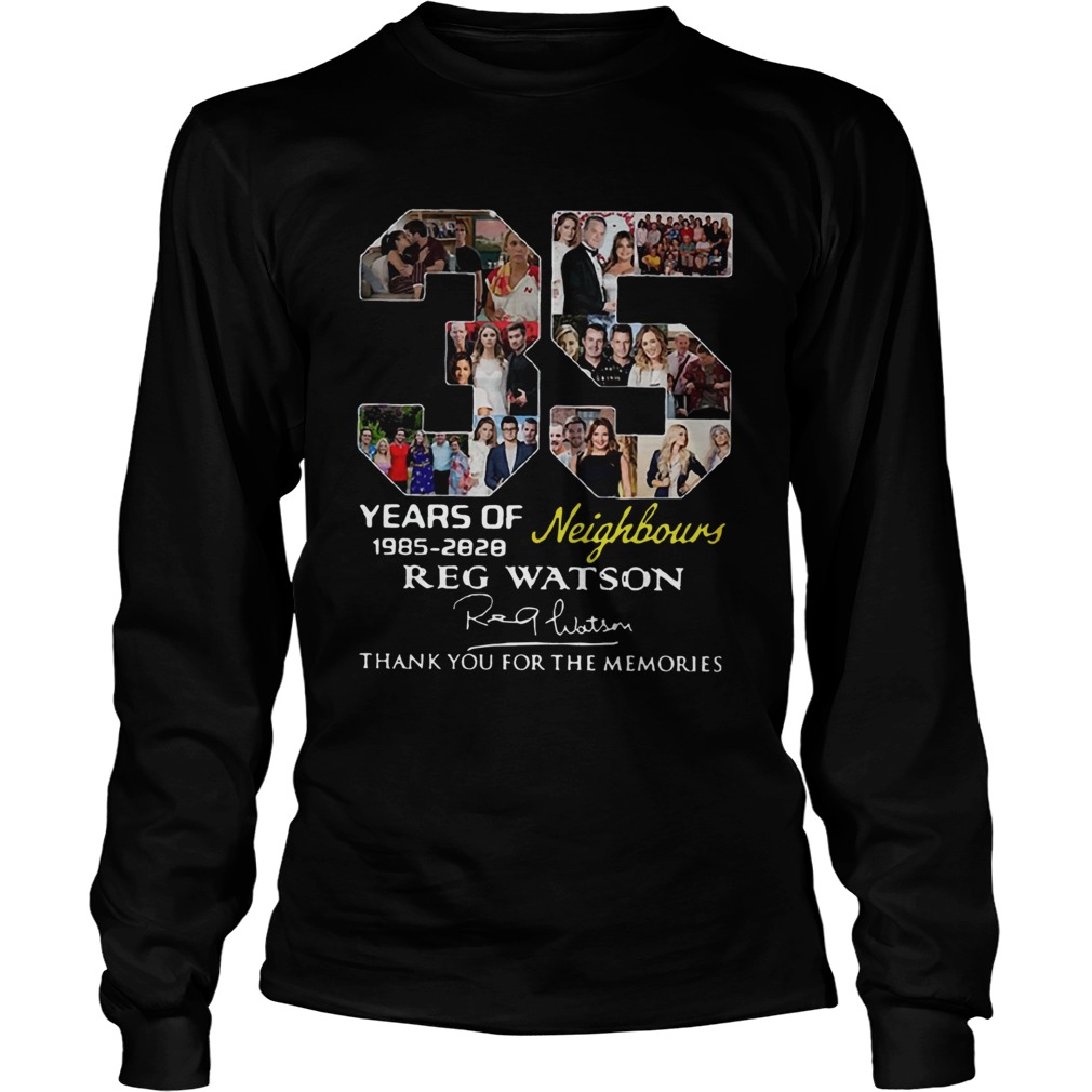 35 Years of Neighbours Reg Watson thank you for the memories LongSleeve