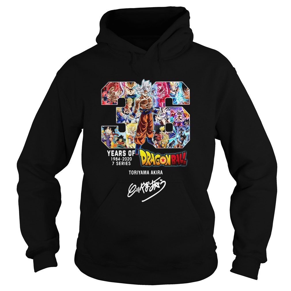 36 Years Of Dragonball 19842020 Toriyama Akira Hoodie