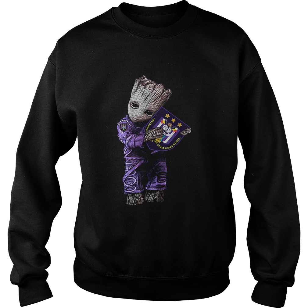 Baby Groot hug RSC Anderlecht Sweatshirt