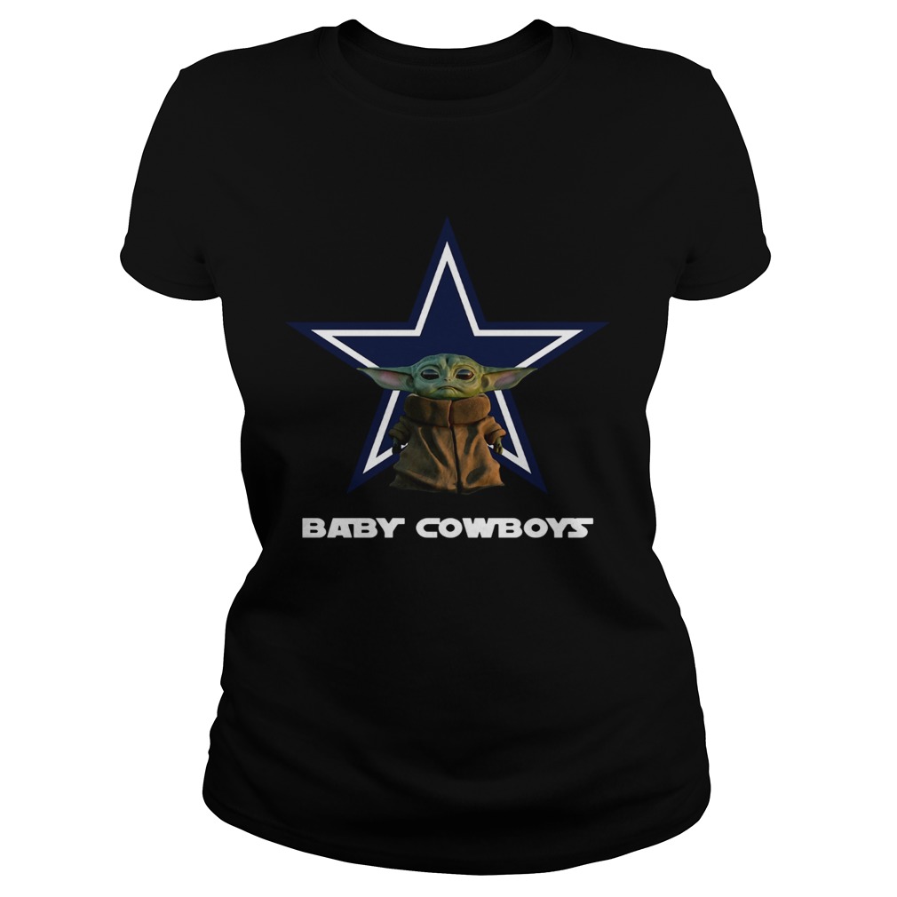 Baby Yoda Baby Cowboys Classic Ladies