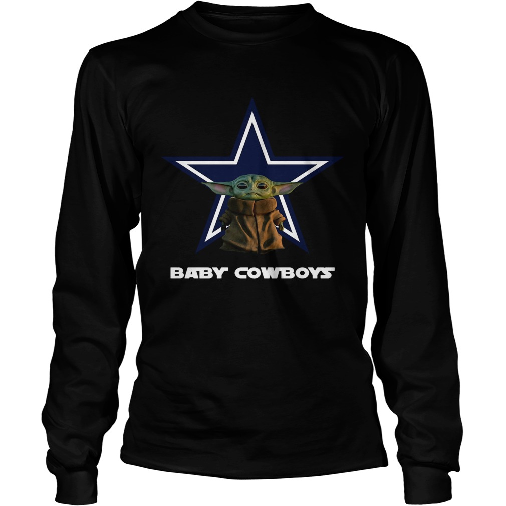Baby Yoda Baby Cowboys LongSleeve