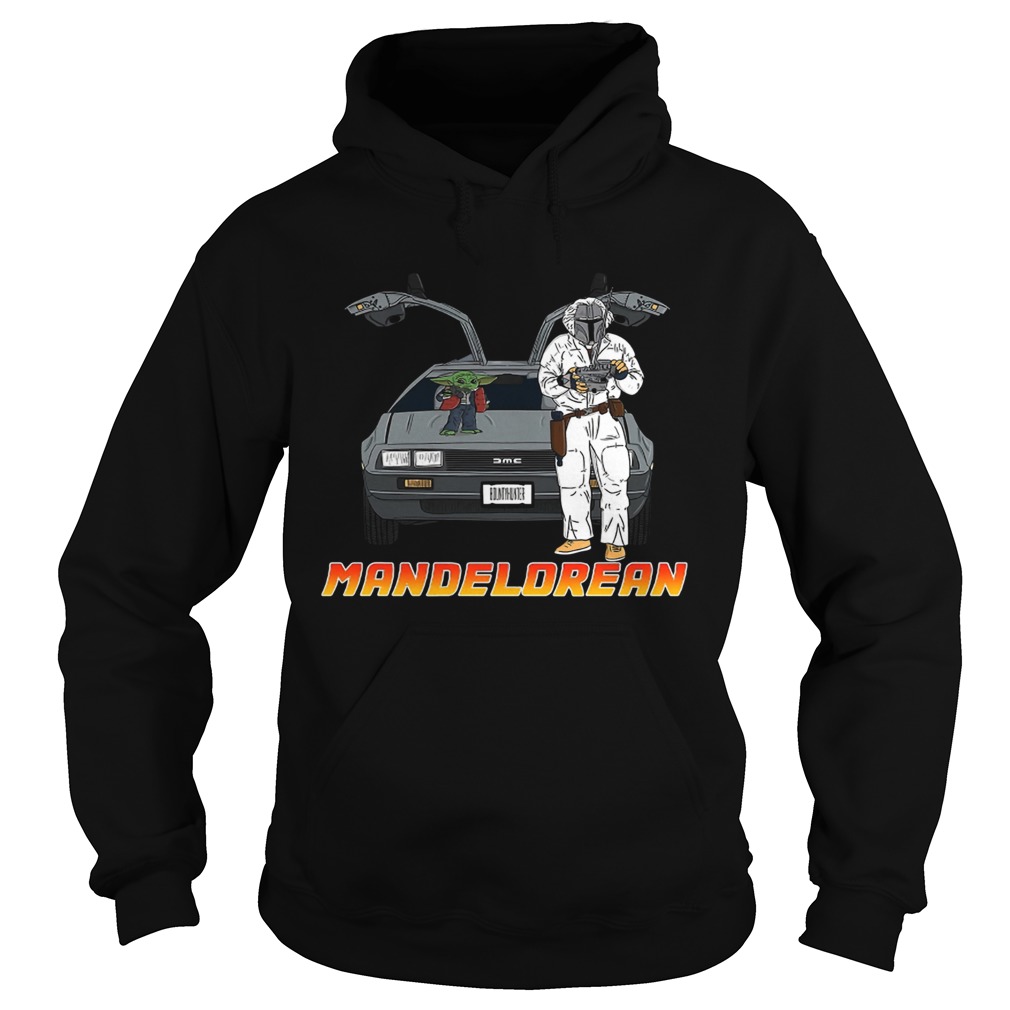 Baby Yoda and Boba Fett Mandelorean Hoodie
