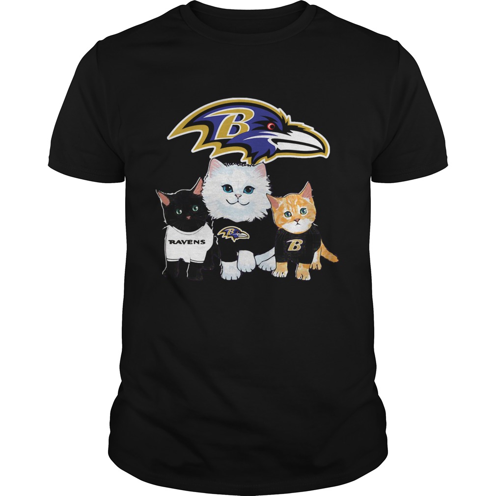Baltimore Ravens Logo Cats shirt