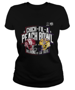 Chick Fil A Peach Bowl LSU Tigers vs Oklahoma Sooners Football Playoff 2019  Classic Ladies