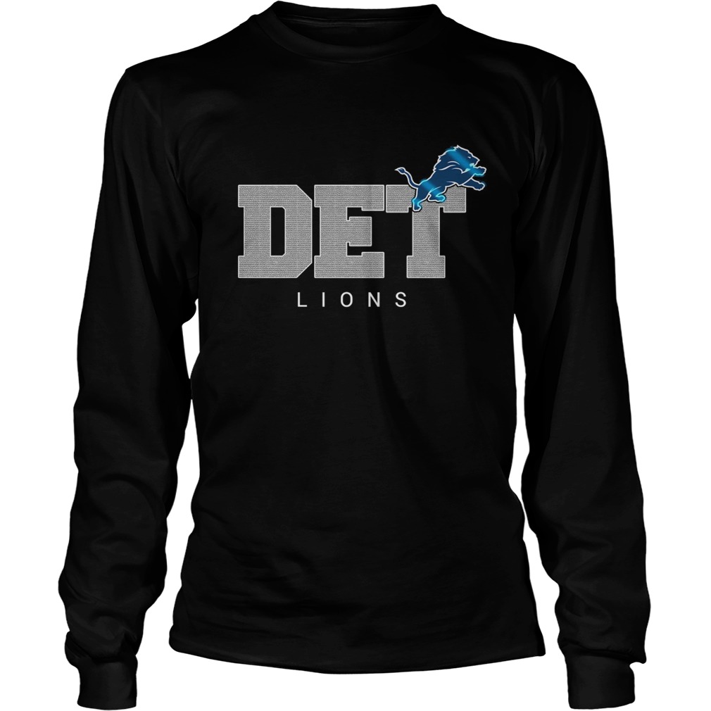 Detroit Lions NFL Logo LongSleeve