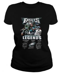 Eagles Pittsburgh Steelers Legends Players Signatures  Classic Ladies