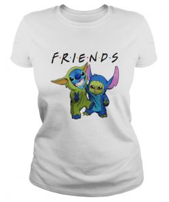 Friends baby Yoda And Baby Stitch  Classic Ladies
