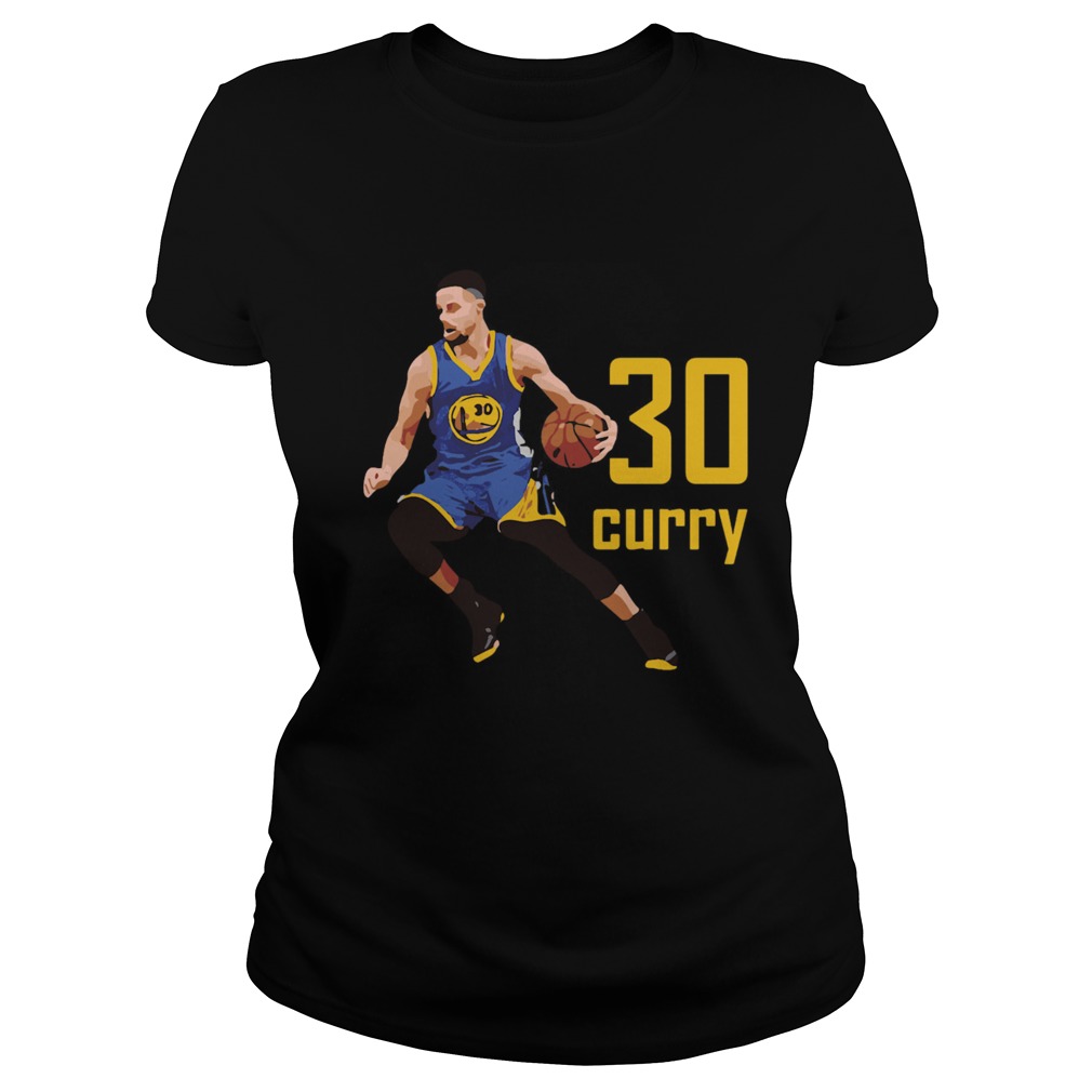 Golden State Warriors Stephen Curry 30 Classic Ladies