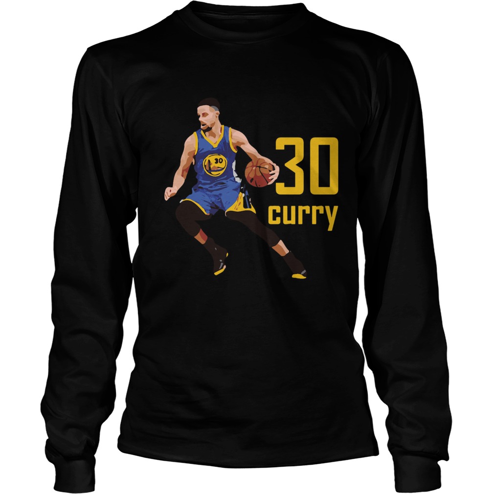 Golden State Warriors Stephen Curry 30 LongSleeve