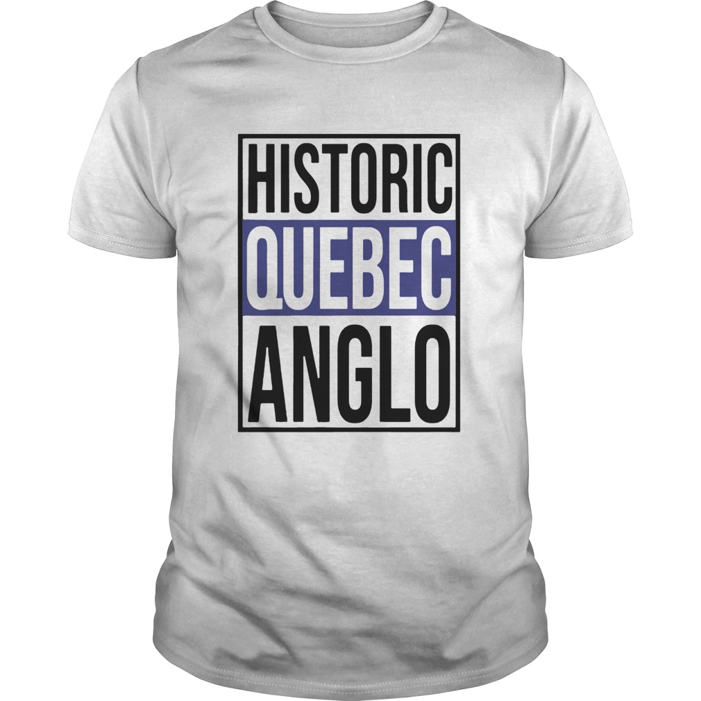 Historic Quebec Anglos shirt