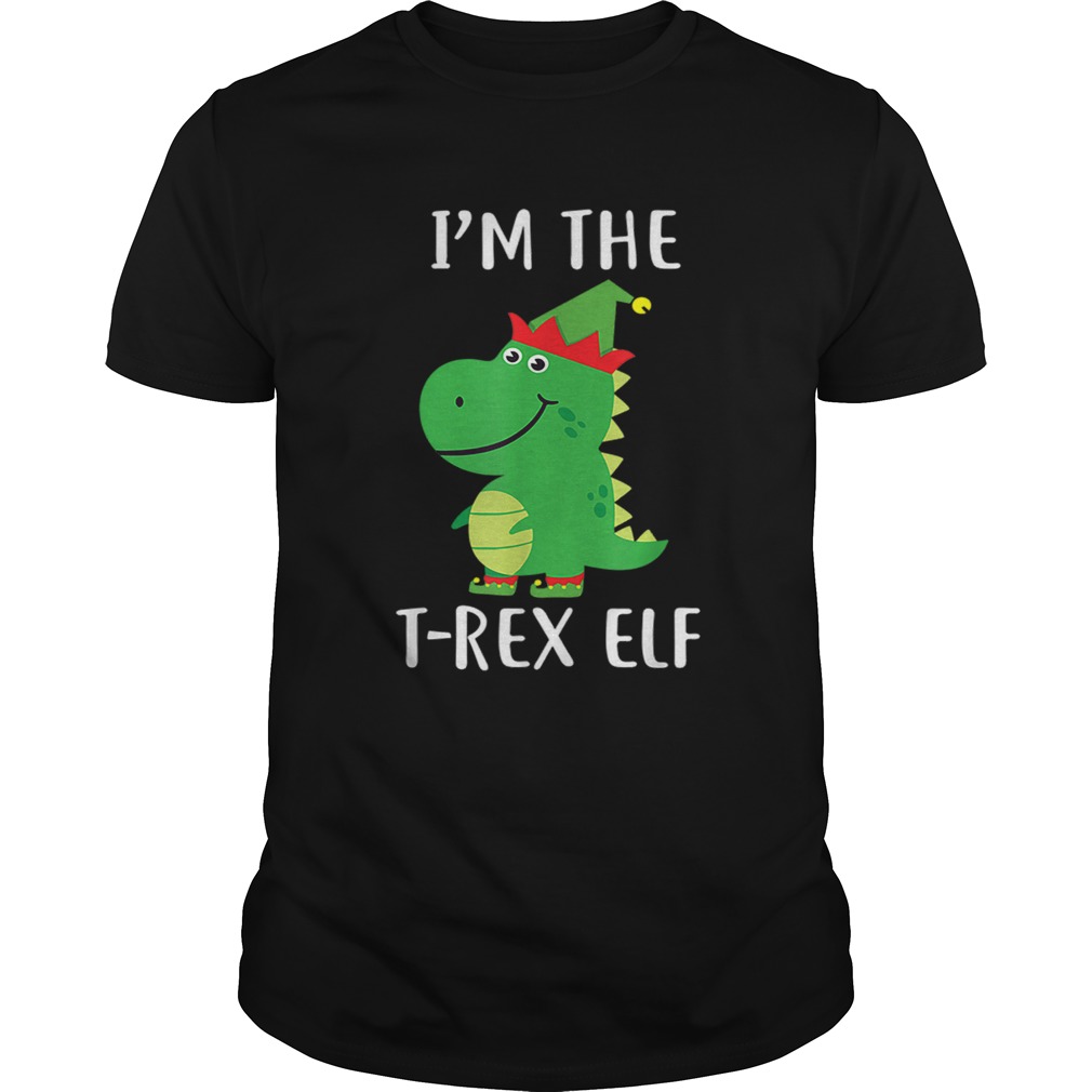 Im The T Rex Elf Matching Family Group Christmas Cute Unisex